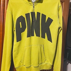 PINK Half-Zip Sweatshirt